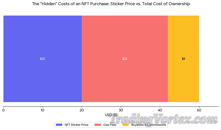 The Hidden Costs of an NFT Purchase: Sticker Price vs. Total Cost of Ownership