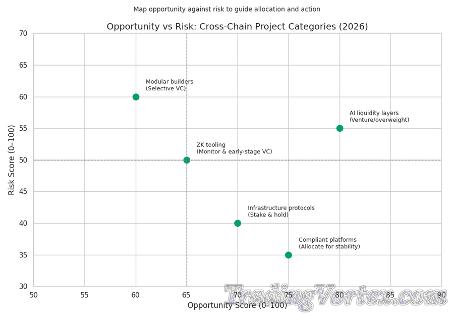 Opportunity vs Risk: Cross‑Chain Project Categories (2026)