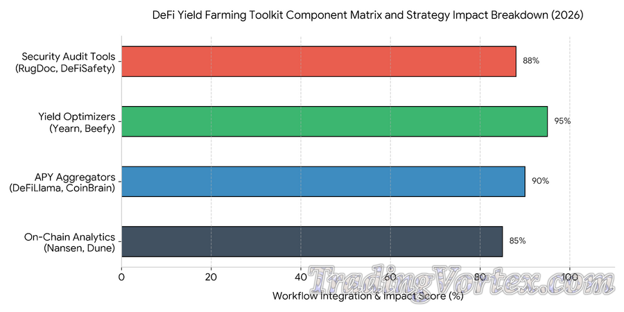 DeFi Yield Farming Toolkit Component Matrix and Strategy Impact Breakdown (2026)