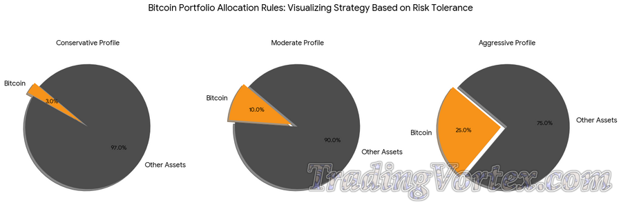 Bitcoin Portfolio Allocation Rules: Visualizing Strategy Based on Risk Tolerance