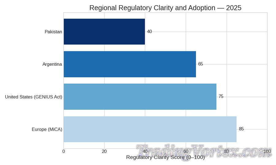 Regional Regulatory Clarity and Adoption — 2025