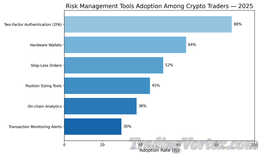 Risk Management Tools Adoption Among Crypto Traders — 2025