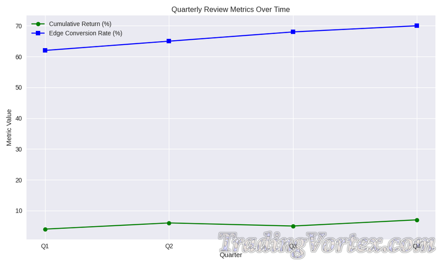 Quarterly Review Metrics Over Time