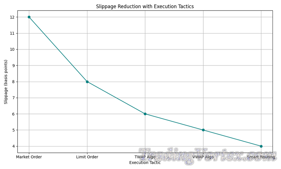 Slippage Reduction by Execution Tactic (Basis Points)
